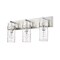Z-Lite Fontaine 3 Light Vanity, Brushed Nickel & Clear 3035-3V-BN - alternate 8